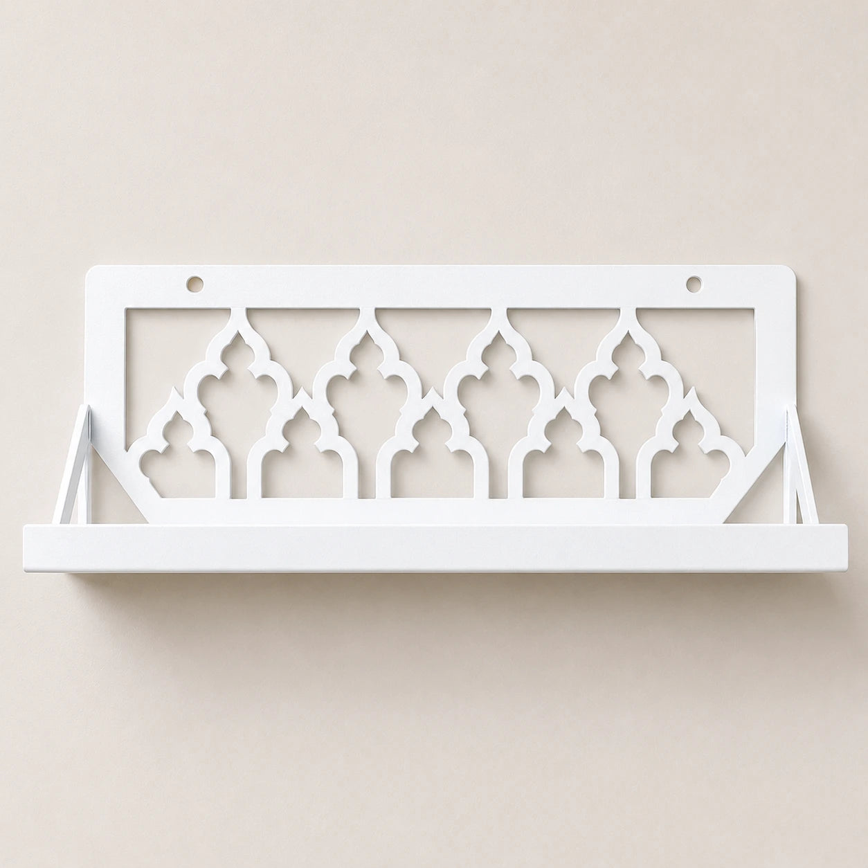 Premium Jaynamaz Holder – Metal Wall Mounted Prayer Mat Rack