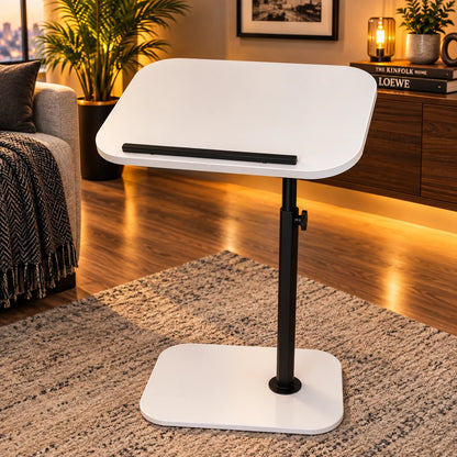 90° Angle Tilt & Full 360° Rotating Adjustable Table