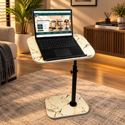 90° Angle Tilt & Full 360° Rotating Adjustable Table
